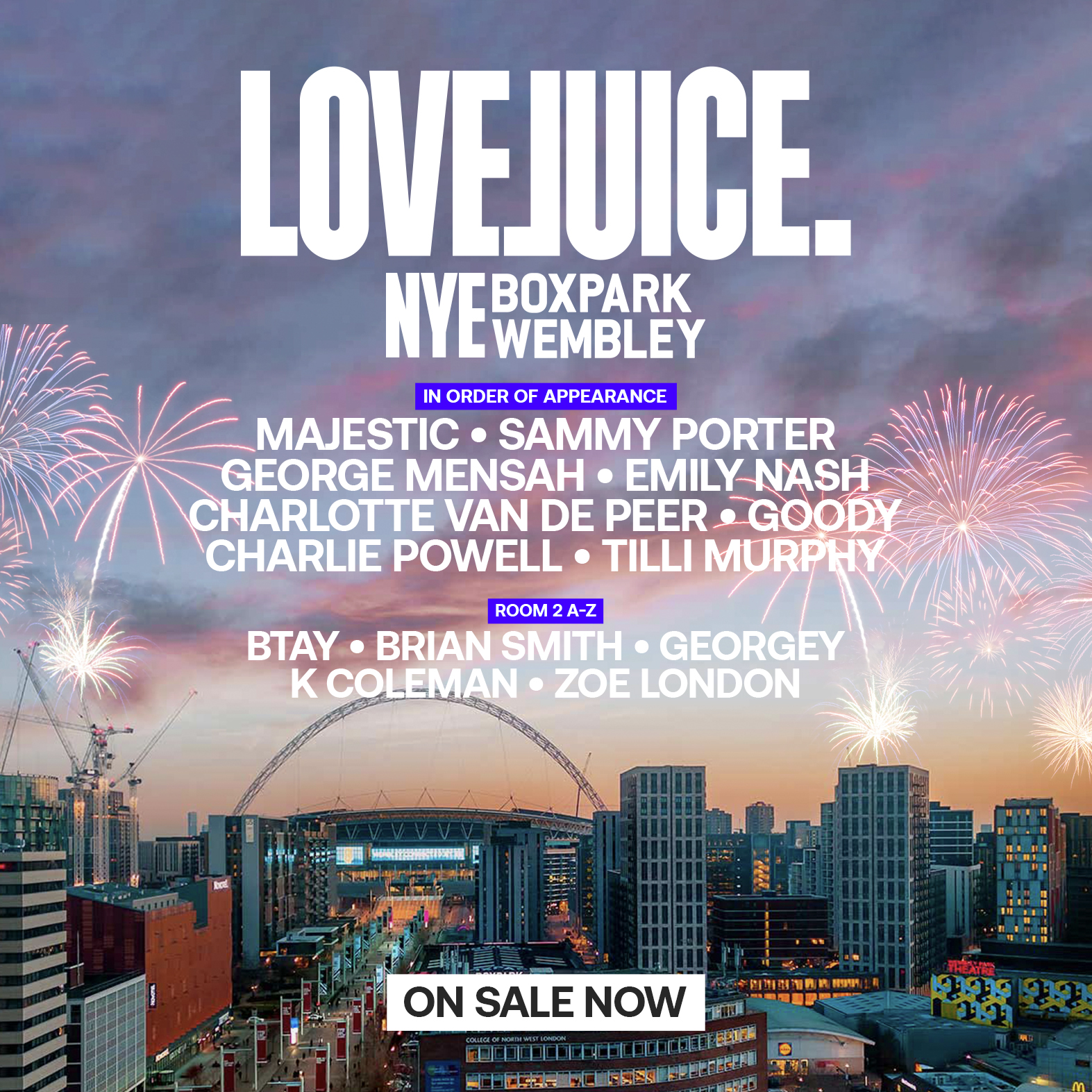 LoveJuice NYE